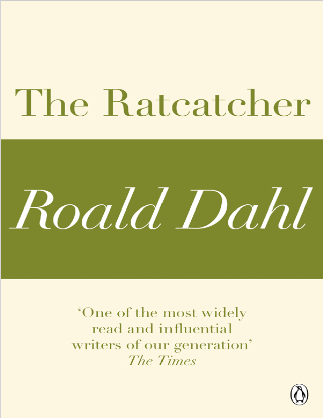 غلاف كتاب The Ratcatcher بقلم رولد دال غلاف كتاب The Ratcatcher بقلم رولد دال